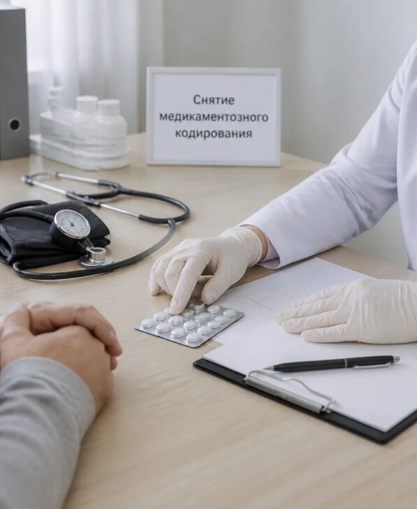 Снятие медикаментозного кодирования в Людинове от 5089 р. | Медзона