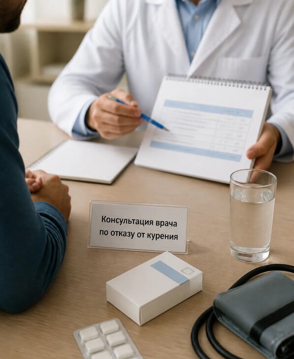 Консультация врача по отказу от курения для взрослых в Людинове